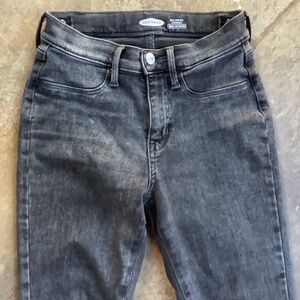 Old Navy Girls Ballerina Black Jeans sz 14 tween teen